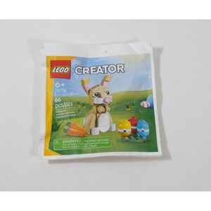 Lego Building Toy  Tan Cute Easter Bunny 30716 Creator Polybag Set